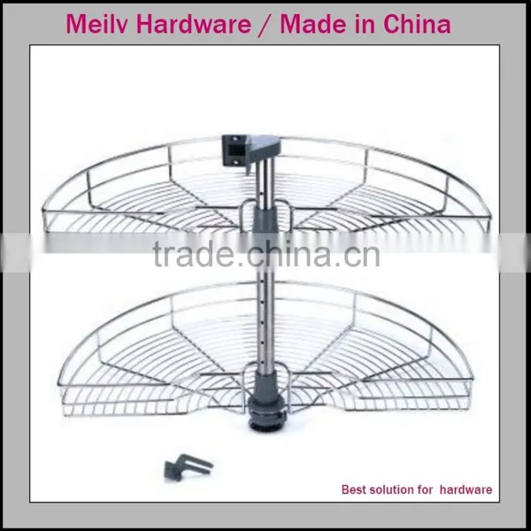 2016-2017 Foshan Kitchen Hardware Cabinet Chrome Revolving Basket photo-2