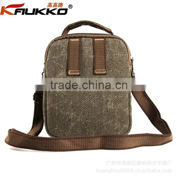 Traditional Canvas Waist Bag Fanny Pack Small Messenger Bag Sport Waist Bag Running Waist Bag Sling Bag For School photo-3