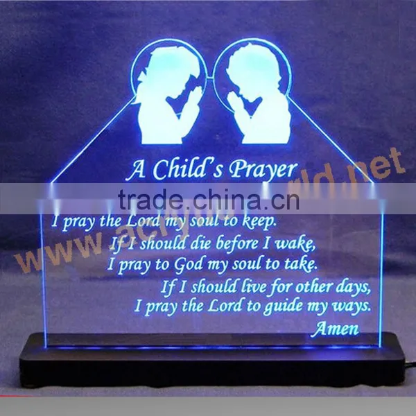 Custom Acrylic Sign Holder Led Factory photo-6