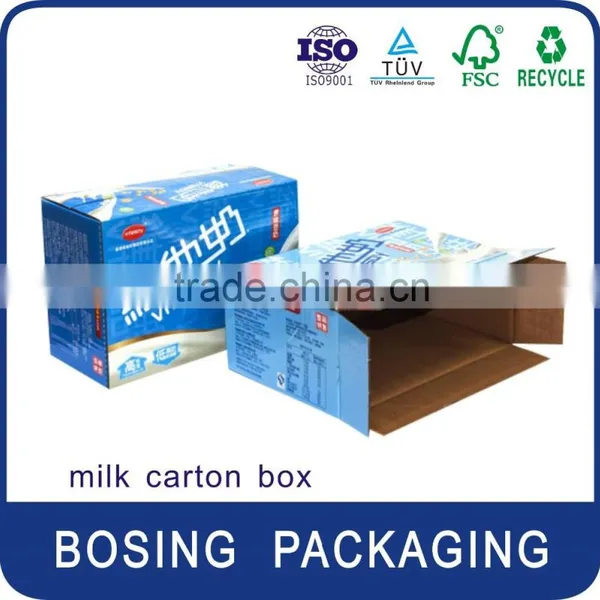 Customized Milk Carton Box be Suitable for 12pcs Bottles photo-5