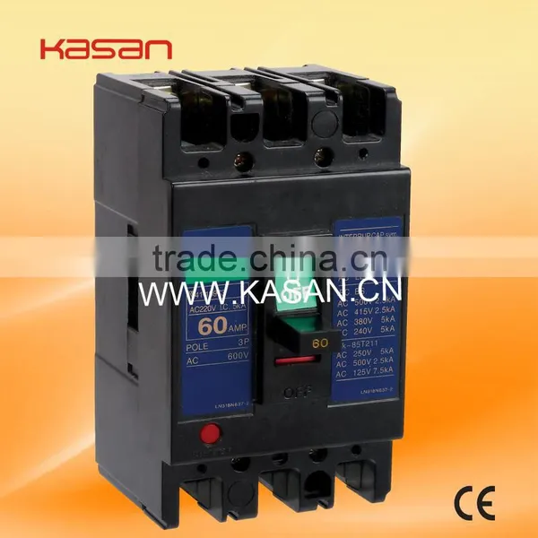 MITSUBISHI Type KNF50/60CS 3P 50A Moulded Case Circuit Breaker(MCCB)