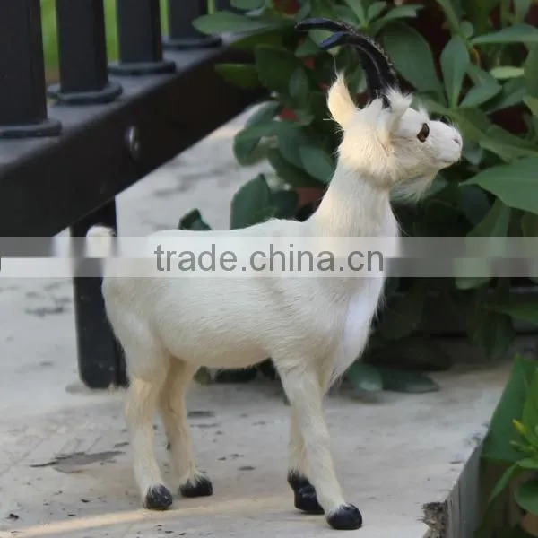 Small Size Plush Plastic Goat Toy photo-6