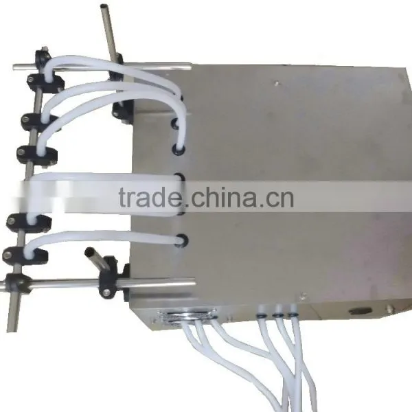 Electric High Accuracy Small Dose 2ml 6 Nozzles Coconut Oil Filling Machine photo-2