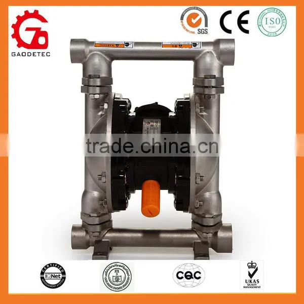 378 L per Min 8.4 Bar Stainless Steel Diaphragm Pneumatic Pumps photo-2