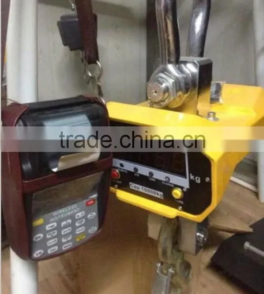Steel Shell Type Smart Electronic Crane Scale With 360 Rotating Hook photo-2