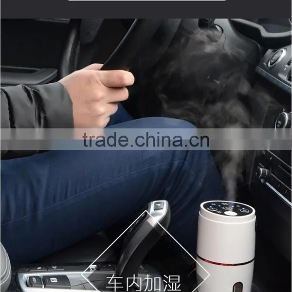 Multifunction Mobile Car Purifier Mini Humidifier With Cigaratte Lighter 8000mAh Power Bank Rechargeable Car Purifier photo-5