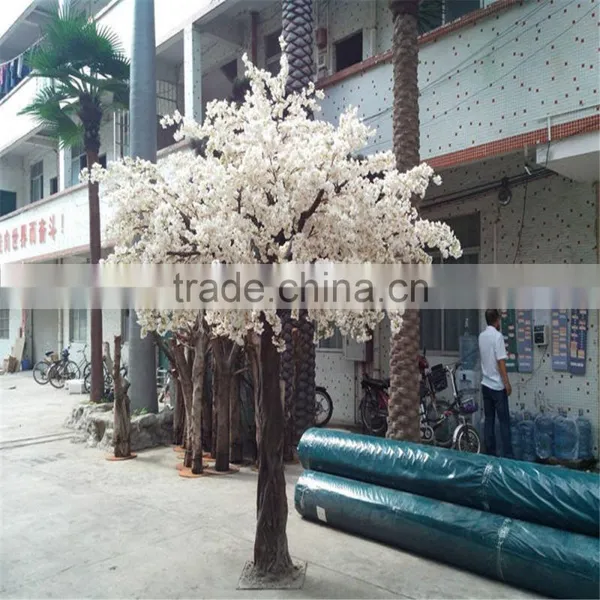 SJ201710221 Artificial Plastic Silk Cherry Blossom Lighted Tree for Indoor or Outdoor photo-3