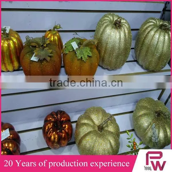 High Quality Small Crafts White Foam Craft Pumpkins for Event Decor photo-2