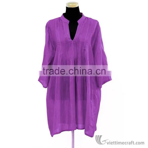 High Quality Silk Dress With Various Colors and Sizes for Women. 100% Handmade in Vietnam photo-2