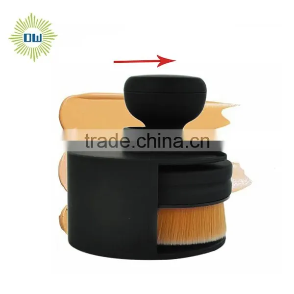 Circle Flat Foundation Makeup Brush Makeup Tool photo-4
