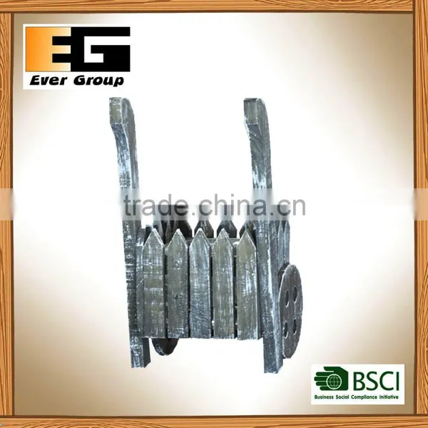 Home Decration Indoor Wooden Carts for Flower photo-3