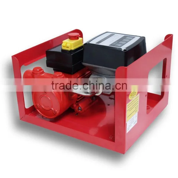 China Supply 600W Self Priming Electric Oil Diesel Transfer Pump With Flow Meter photo-4