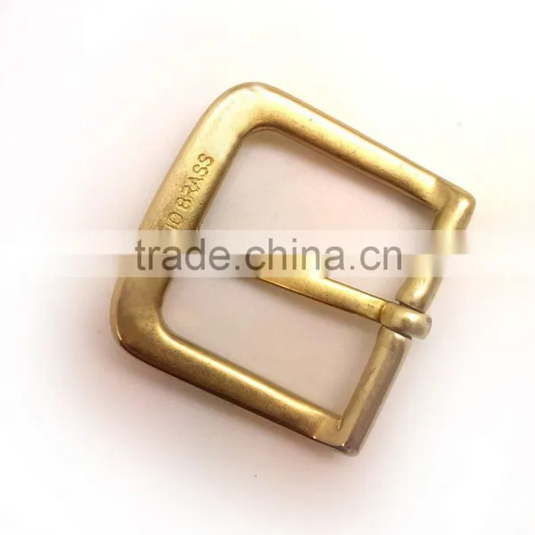 Solid Brass End Bar Buckle With One Prong, Belt Buckle photo-5