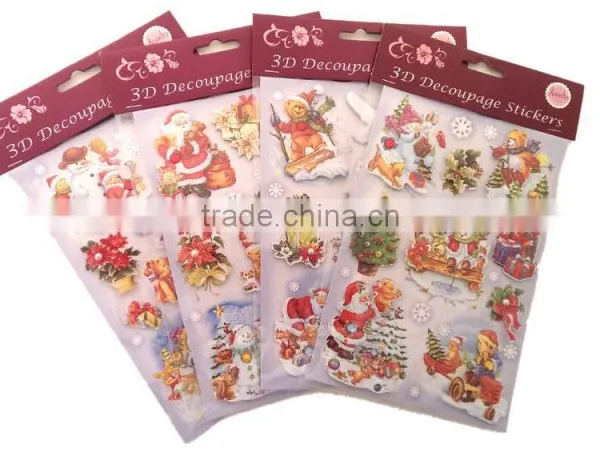 2016 Hot Sale, Hot Sale 3D Decoupage Stickers, Craft Gift Sticker for Decoration photo-6