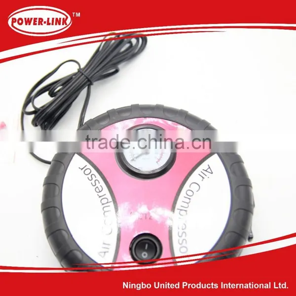 New 250PSI Roundness Single Cylinder Metal Auto Inflator Car Pump photo-3