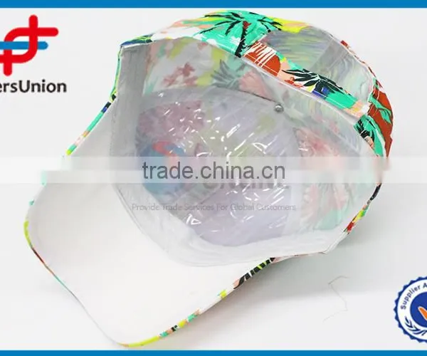 2017 New Product Best Seller Printed Customized Logo 100% Polyester Neon Color Baseball Hat photo-3