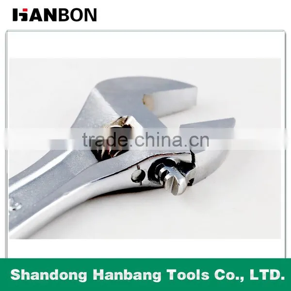 Chrome Plated Adjustable Wrench, Adjustable Spaner photo-5