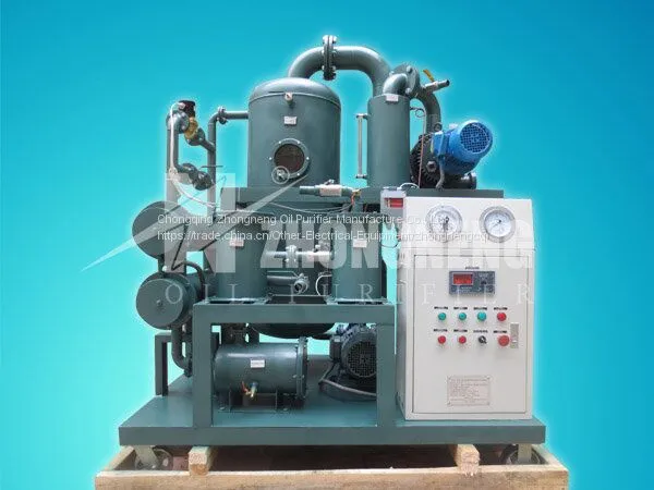 Double-Stage Highly Effective Vacuum Insulating Oil Purifier Series ZYD