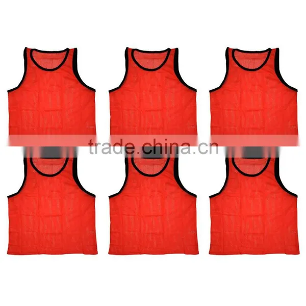 Mesh Fabric Sportswear Manufacturer Men / Women Multiple Colors Scrimmage Training Vests In Bulk photo-5