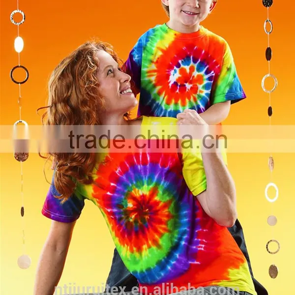 Men's Tie Dye t Shirt , Family Matching Clothes, Parent-child Clothing ,family Suits photo-5