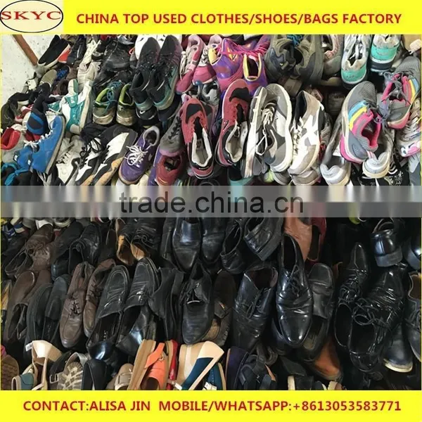 Lots of Used Shoes for Children Adults Big Size Men Second Hand Sports Shoes for Africa Buyers