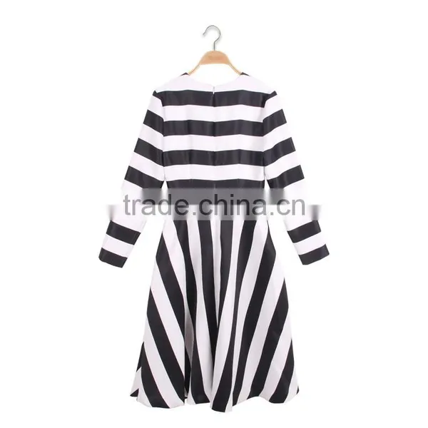 Maxnegio Digital Full Printed Maxi Long Sleeve Women Casual Dress photo-4