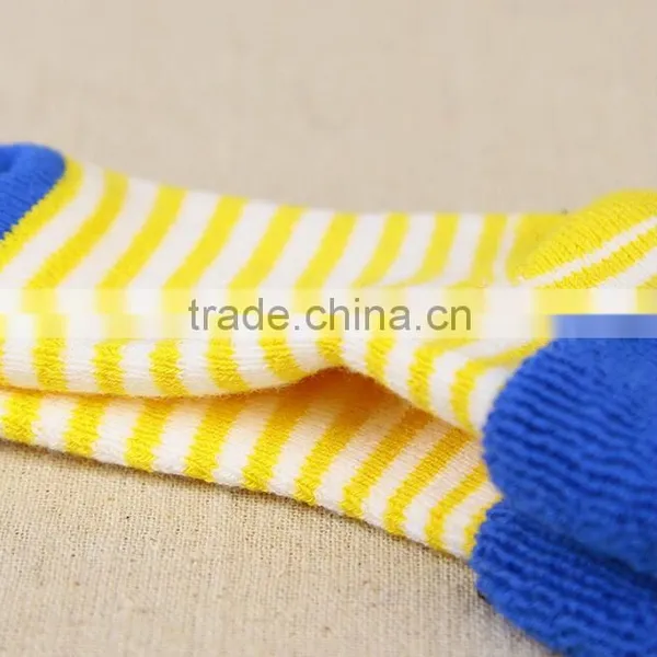 Zm53066a Striped Folded Cuff Children School Cotton Socks photo-5