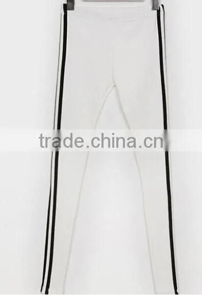 2016 Fashion 100% Cotton Leggings With the Taping photo-4