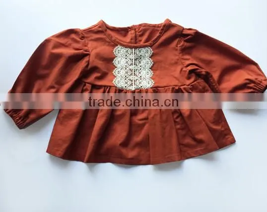 Full Sleeve Tunic Dress Vintage Style Baby Blouse New Design Of Winter Dress photo-3