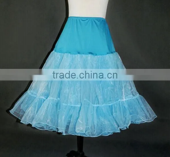 Walson Apparel Plus Size 26" 50s Retro Underskirt Swing Vintage Petticoat Skirt TUTU photo-2