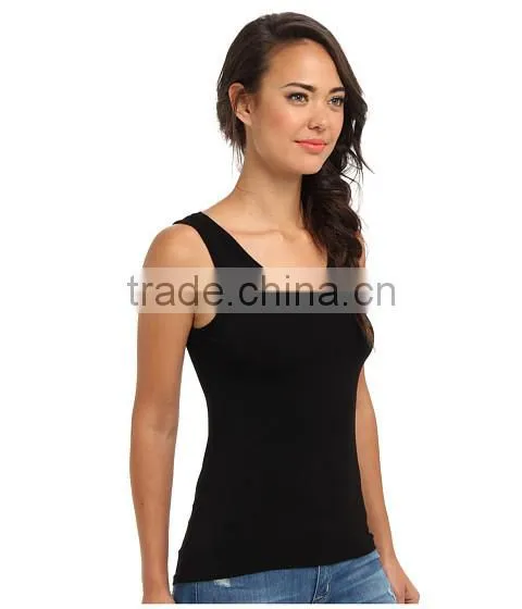 Hot Sale Wholesale Woman's Gym Vests Sleeveless Blank Bodybuilding Tank Top photo-2