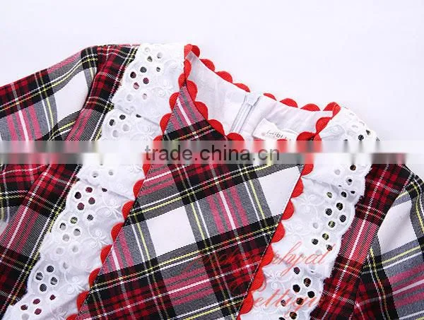 Baby Girl Frocks Tartan Dress photo-3