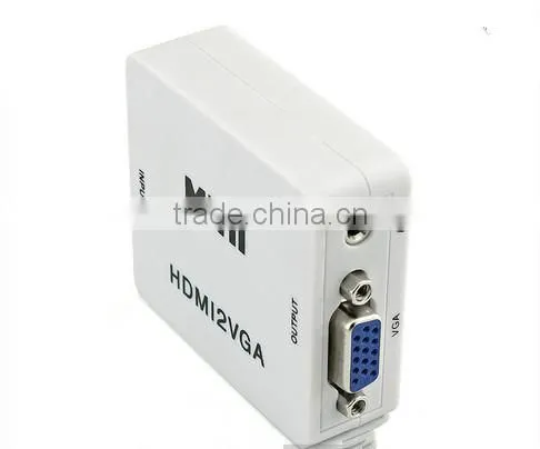 HDMI to Component Video Mini Hdmi to Vga With Audio Converter photo-2