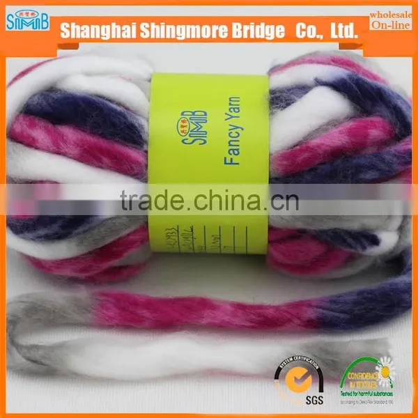 Chunky Knitting Yarn Supplier Cheap Wholesale Super Soft Chunky Yarn Acrylic for Knitting Sweater Hat photo-5