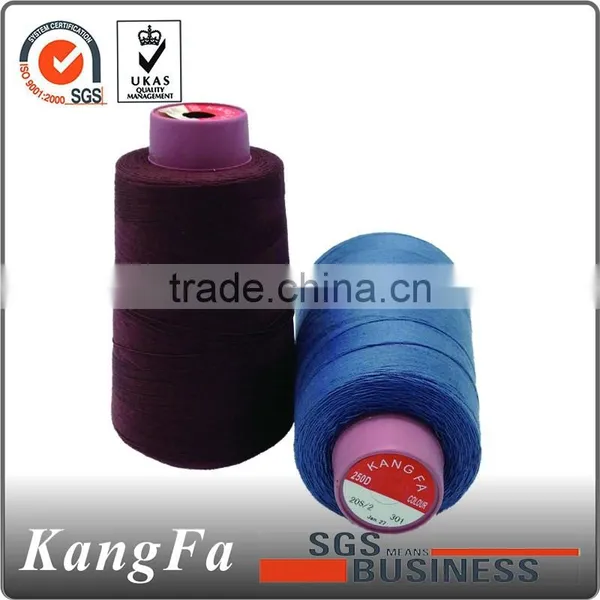 100% Polyester Cotton Embroidery Thread photo-5