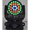 Rotating RGBWA Led Rainbow Effect Zoom Wash Mini Moving Head Club / Pub Stage Light