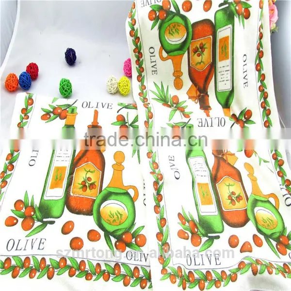 Customize Printed Kitchen Towel Tea Towel 100% Cotton photo-3