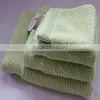Solid-colored Set With Diamond Pattern Egyptian Cotton Towel Set photo-6