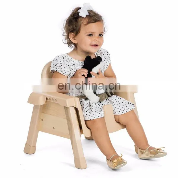 Kindergarten Wooden Kids Barber Chair Small Wooden Children Table Chair photo-6