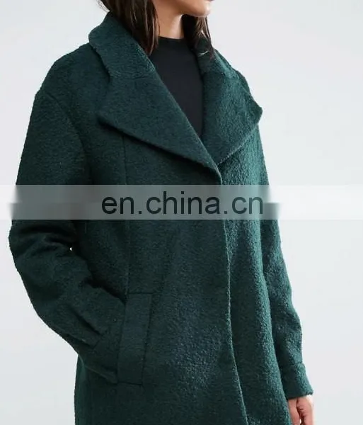 Wholesale Cheapest Price New Design Woman's Over Size Coat photo-3