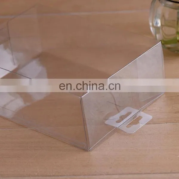 Wholesale Customized PVC Square Transparent Packing Box, PET Clear Folding Box, Pvc Blister Box photo-2