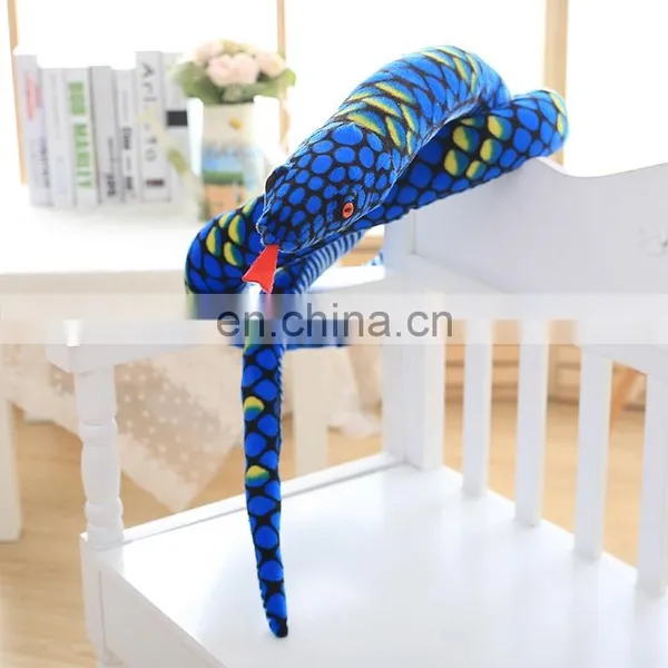 Free Sample Soft Toy Snake the Simulation of Python Plush Snake Stuffed photo-5
