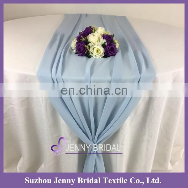 TR018B Blue Table Runners Custom Christmas Table Runner photo-3