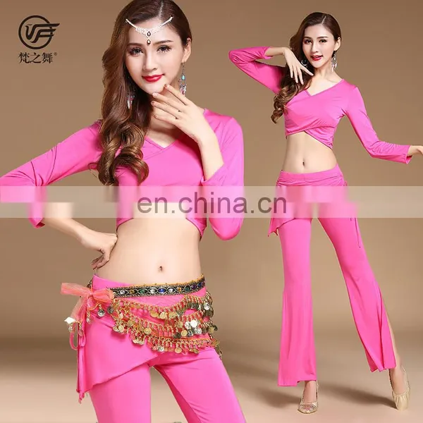 T-5188 Arabic Long Sleeve Wholesales Professional Belly Dance Costumes photo-4