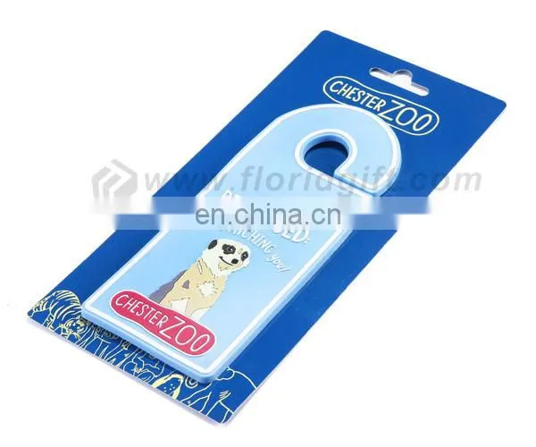 CMYK Printing Hotel Plastic Door Hanger photo-3