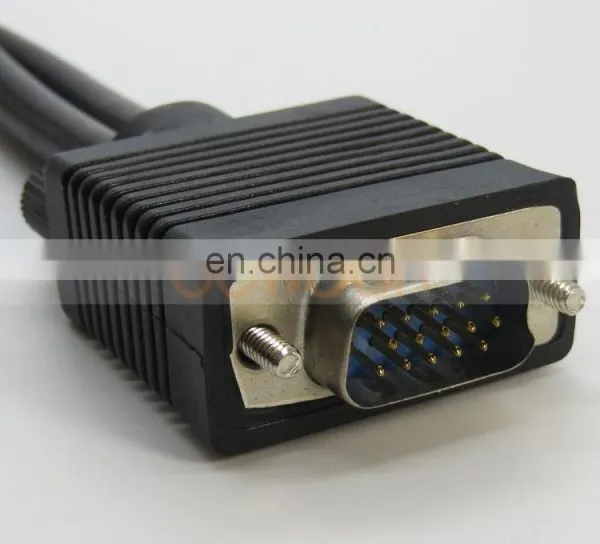 1 VGA Male to 2 VGA Female VGA Monitor Y Splitter Cable photo-4