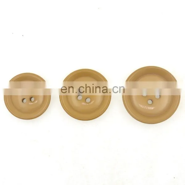 Wholesale Colorful Big Size Four Holes Resin Button for Overcoat Sweater photo-4