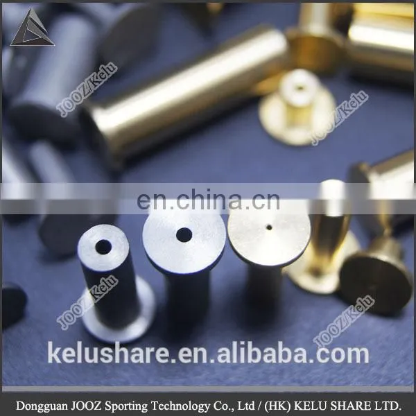 OEM MIM Metal Injection Molding Tungsten Tip Plug Weights With Through Hole photo-6