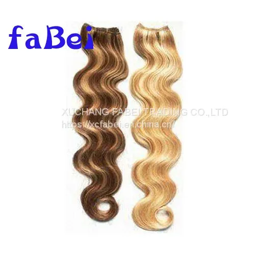 Blonde Brazilian Kinky Curly Hair Human Weave Ombre Kinky Curly Hair Weave Wet And Wavy Ombre Curly Weave Crochet Hair photo-4