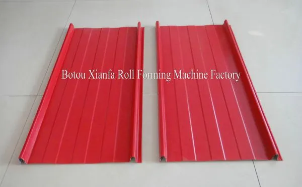 Standing Seam Roofing Sheet Roll Forming Machine photo-5